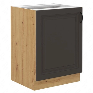 Szafka kuchenna stojąca z półką Style 60 D 1F BB szafka odporna na parę wodną wysoką temperaturę i rozlaną ciecz