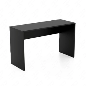 Biurko Agapi 130 cm czarne stylowe oraz funkcjonalne do biura gabinetu lub pokoju młodzieżowego