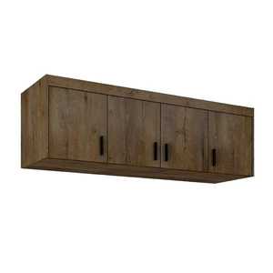 Nadstawka do szafy Rene 176 cm dąb lefkas funkcjonalna szafka powiększy miejsce do przechowywania obuwia ubrań i dodatków