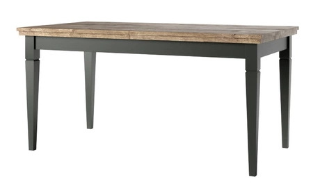 Stół rozkładany Evora 90x160-240 cm butelkowa zieleń atrakcyjny design oraz funkcjonalność zachwyci miłośników wyrazistych wnętrz