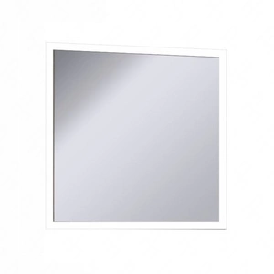 Lustro wiszące Anter białe funkcjonalny dodatek do przedpokoju lub garderoby klasyczny design