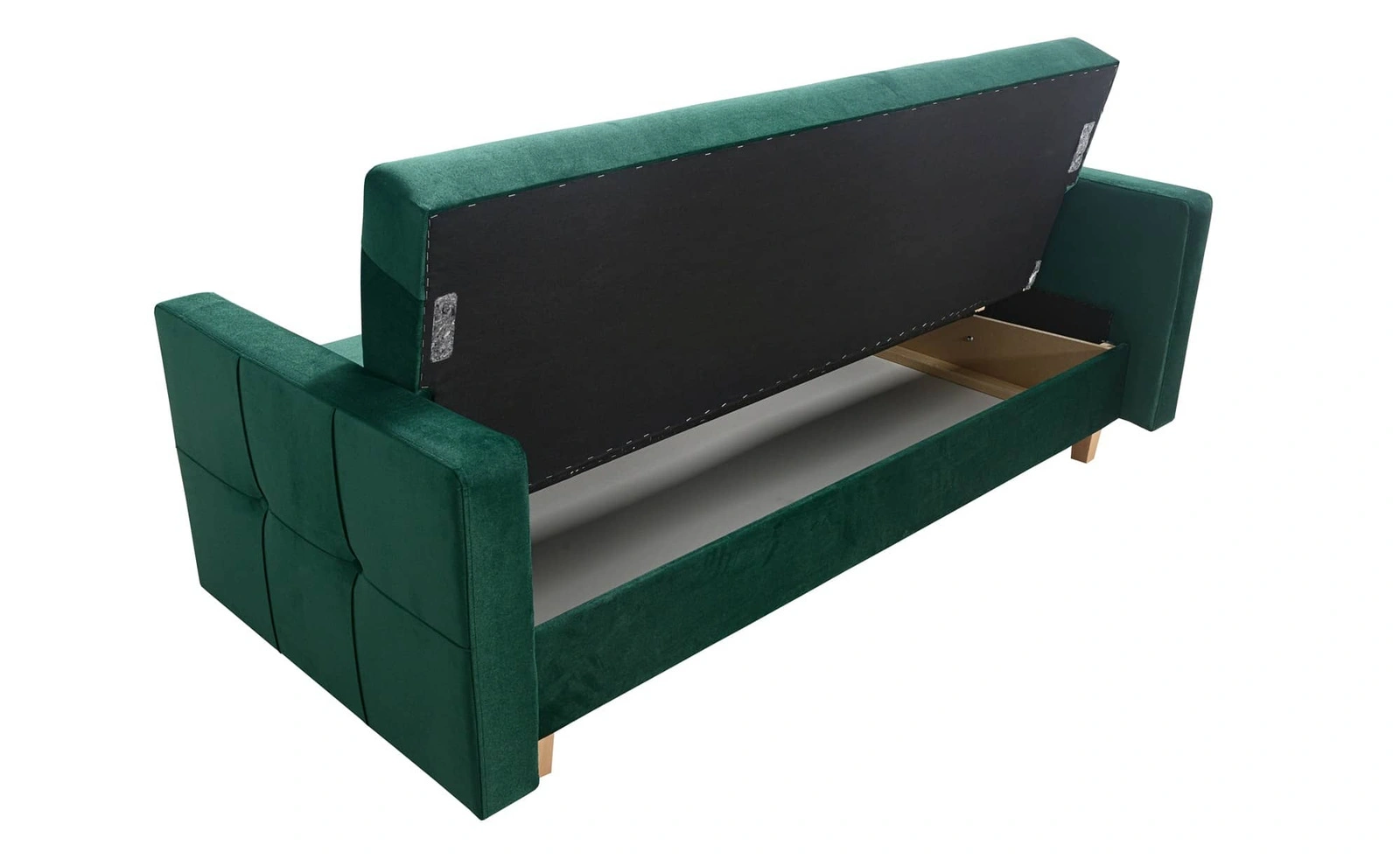 Wersalka rozkładana do salonu Sava Kanapa z pojemnikiem na pościel Sofa nowoczesna