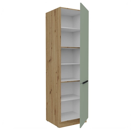 Słupek kuchenny Treviso Ar 60 DK-210 2F szafka kuchenna odporna na uszkodzenia wykończenie frontów w technologii anti fingerprint