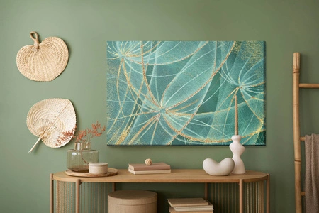 Obraz na płótnie nasiona dmuchawca 100x70 cm ponadczasowa ozdoba wnętrza obraz w wyrazistej kolorystyce wysoka jakość wykonania