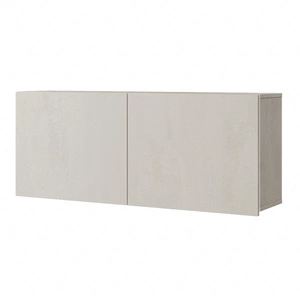 Szafka wisząca Teen Flex 110 cm silk flou minimalistyczny design podkreśla bezuchwytowe fronty szafki idealna półka na książki