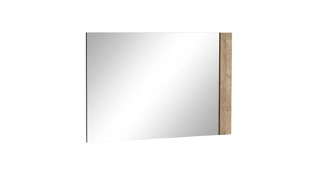 Zestaw mebli do sypialni Natural dąb ribbeck nietuzinkowe meble wzbogacone oświetleniem LED ozdobne listwy na frontach szuflad