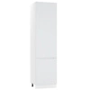 Słupek kuchenny Zova D60 SŁ/2333 biały / jasny szary wysoka szafka odporna na działanie wilgoci i uszkodzenia frezowane uchwyty