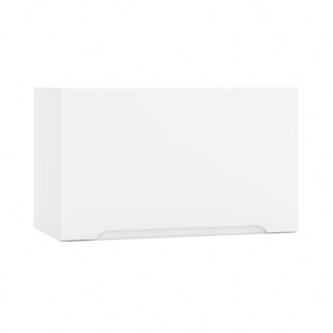 Szafka okapowa Zova W60 OKGR biała frezowany uchwyt szafka odporna na działanie wilgoci parę wodną i uszkodzenia solidne wykonanie