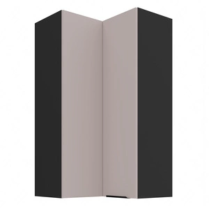 Szafka kuchenna narożna wisząca Tarraco 60x60 GN-108 2F metalowy uchwyt krawędziowy szafka odporna na działanie wilgoci i uszkodzenia