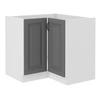 Szafka kuchenna narożna Tilos 90x90 DN 2F BB szafka odporna na parę wodną wysoką temperaturę i rozlaną ciecz