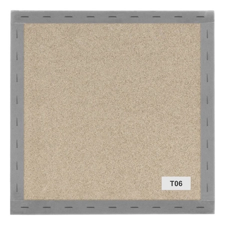 Panel tapicerowany Quadra 50x50 cm jasny szary stylowy panel ścienny kwadrat welurowa tkanina modne wykończenie każdej aranżacji