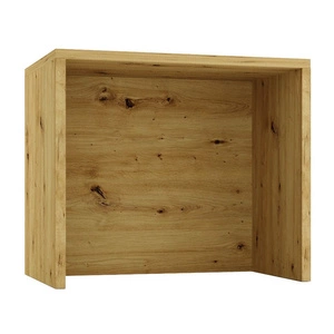 Wyspa kuchenna 97 cm dąb artisan funkcjonalny mebel kuchenny odporny na działanie wilgoci i uszkodzenia solidne wykonanie