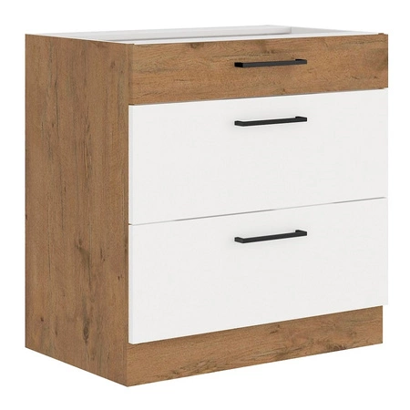 Zestaw mebli kuchennych narożny Vento 330x340 cm idealny do wnętrz w stylu klasycznym i nowoczesnym