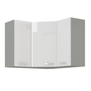 Szafka kuchenna narożna wisząca Bianka 89x89 GN-72 3F szafka odporna na parę wodną wysoką temperaturę i rozlaną ciecz