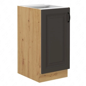 Szafka kuchenna stojąca z półką Style 40 D 1F BB szafka odporna na parę wodną wysoką temperaturę i rozlaną ciecz