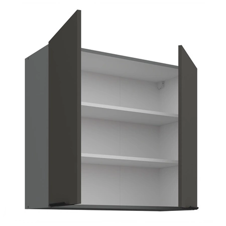 Szafka kuchenna wisząca Aversa Ant 80 G-72 2F szafka kuchenna odporna na uszkodzenia wykończenie frontów w technologii anti fingerprint