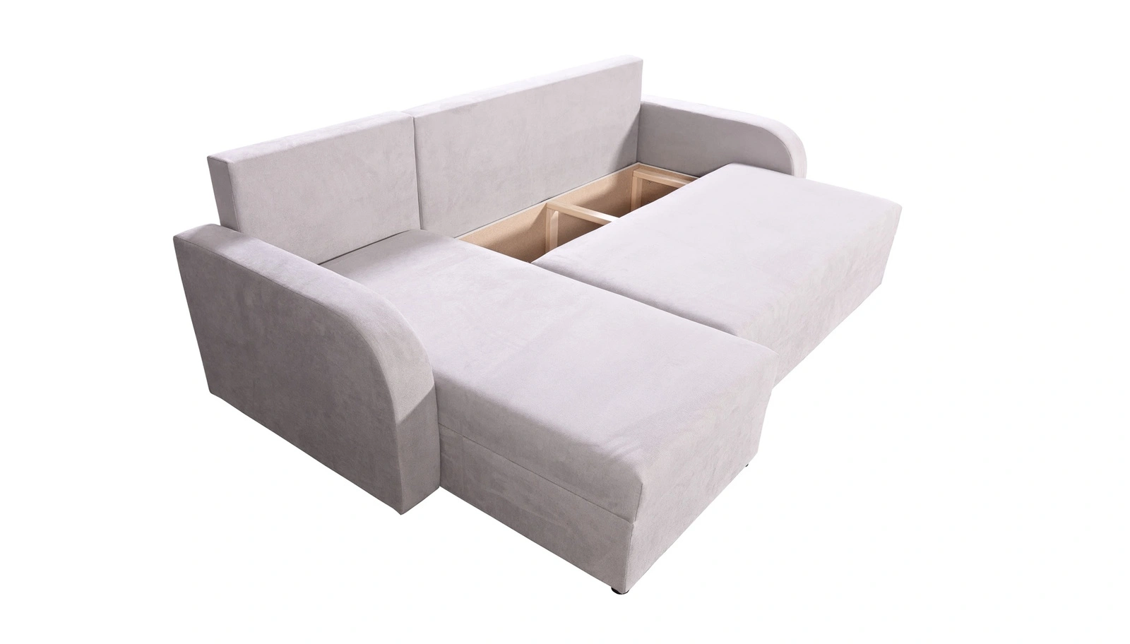 Narożnik z pojemnikiem na pościel Scarlo