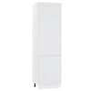 Słupek kuchenny Zova D60 LO/2133 biały / jasny szary szafka do zabudowy lodówki frezowane uchwyty odporność na wilgoć i uszkodzenia