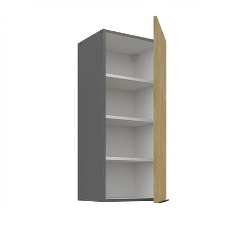 Szafka kuchenna wisząca Corsico 40 G-90 1F metalowy uchwyt krawędziowy szafka odporna na działanie wilgoci i uszkodzenia