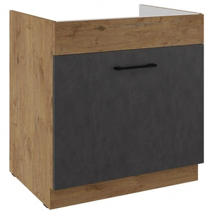 Szafka kuchenna pod zlewozmywak Valico 80 ZL 1S BB szafka odporna na parę wodną wysoką temperaturę i rozlaną ciecz