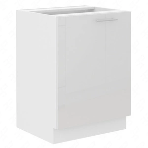 Szafka kuchenna stojąca z półką Lumia 60 D 1F BB szafka odporna na parę wodną rozlaną ciecz i wysoką temperaturę