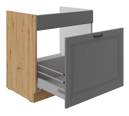 Szafka kuchenna pod zlewozmywak z szufladą Kea 80 ZL 1S BB szafka odporna na parę wodną wysoką temperaturę i rozlaną ciecz