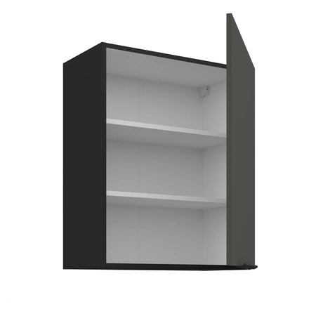 Szafka kuchenna wisząca Aversa Bl 60 G-72 1F szafka kuchenna odporna na uszkodzenia wykończenie frontów w technologii anti fingerprint