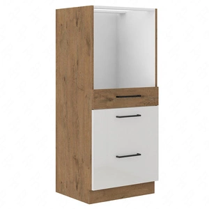 Słupek kuchenny Vento 60 DPS-145 3S BB szafka z szufladami do zabudowy piekarnika odporna na parę wodną wysoką temperaturę i rozlane ciecze