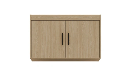 Nadstawka do szafy Rene 90 cm dąb olejowany funkcjonalna szafka powiększy miejsce do przechowywania obuwia ubrań i dodatków