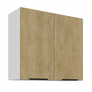 Szafka kuchenna wisząca Cremona 80 G-72 2F metalowe uchwyty krawędziowe szafka odporna na działanie wilgoci i uszkodzenia