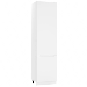 Słupek kuchenny Zova D60 SŁ/2333 biały wysoka szafka do kuchni odporna na działanie wilgoci i uszkodzenia stylowe frezowane uchwyty