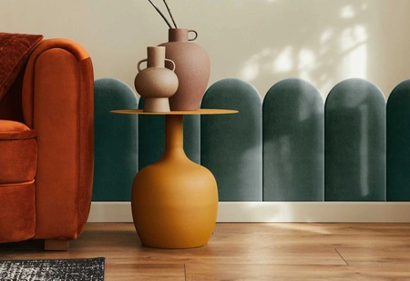 Panel tapicerowany Wally 30x100 cm turkusowy stylowy panel ścienny płotek welurowa tkanina modne wykończenie każdej aranżacji