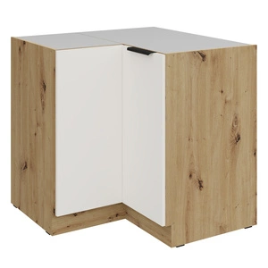 Szafka kuchenna narożna Corato Ar 90x90 DN 2F BB szafka odporna na uszkodzenia wykończenie frontów w technologii anti fingerprint