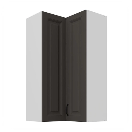 Szafka kuchenna narożna wisząca Silver 60x60 GN-108 2F szafka odporna na parę wodną wysoką temperaturę i rozlaną ciecz