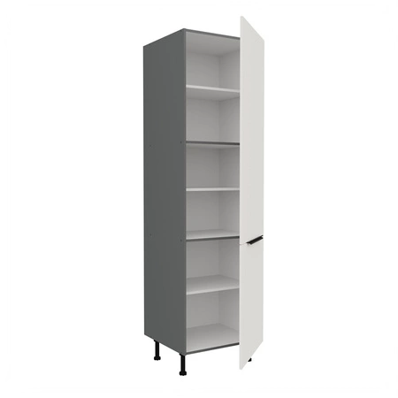 Słupek kuchenny Corato Ant 60 DK-215 2F szafka kuchenna odporna na uszkodzenia wykończenie frontów w technologii anti fingerprint