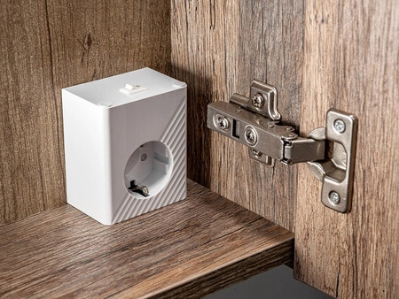 Szafka łazienkowa wisząca z lustrem Santa Fe 80 cm dąb vintage funkcjonalna szafka idealnie uzupełniająca przestrzeń nad umywalką