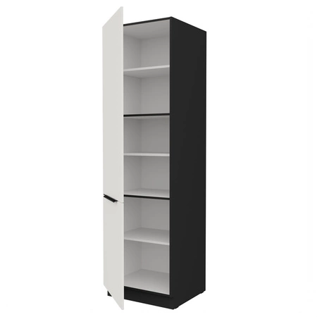 Słupek kuchenny Corato Bl 60 DK-210 2F szafka kuchenna odporna na uszkodzenia wykończenie frontów w technologii anti fingerprint