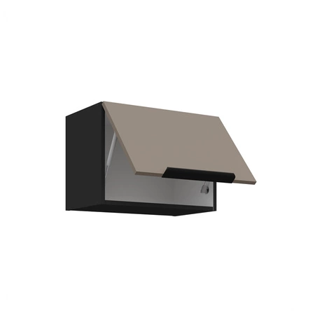 Szafka okapowa Fiuggi Bl 50 GU-36 1F szafka kuchenna odporna na uszkodzenia wykończenie frontów w technologii anti fingerprint