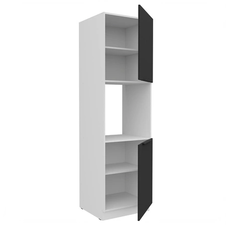 Słupek kuchenny Alatri Wh 60 DP-210 2F szafka do zabudowy piekarnika fronty wykonane w innowacyjnej technologii anti fingerprint