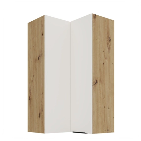 Szafka kuchenna narożna wisząca Corato Ar 60x60 GN-108 2F odporna na uszkodzenia wykończenie frontów w technologii anti fingerprint