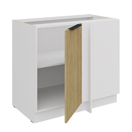 Szafka kuchenna narożna dostawiana Cremona 105 ND 1F BB prawa metalowy uchwyt krawędziowy odporność na działanie wilgoci i uszkodzenia