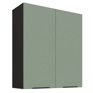 Szafka kuchenna wisząca Treviso Bl 80 G-90 2F szafka kuchenna odporna na uszkodzenia wykończenie frontów w technologii anti fingerprint