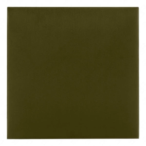 Panel tapicerowany Quadra 50x50 cm oliwkowy stylowy panel ścienny kwadrat welurowa tkanina modne wykończenie każdej aranżacji
