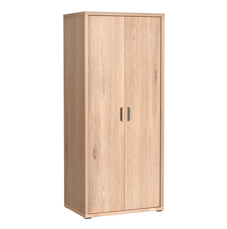 Szafa Grand 87 cm dąb cremona dąb cremona elegancka i funkcjonalna szafa z zaoblonymi detalami idealna do salonu lub sypialni