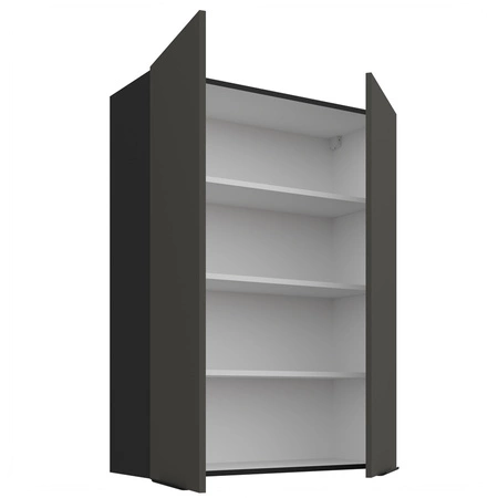 Szafka kuchenna wisząca Aversa Bl 80 G-108 2F szafka kuchenna odporna na uszkodzenia wykończenie frontów w technologii anti fingerprint