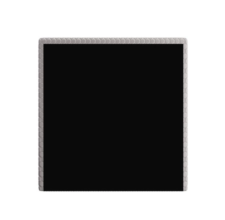 Łóżko kontynentalne Fargo 100x200 szare w nowoczesnym skandynawskim stylu z tapicerowanym zagłówkiem łóżko z pojemnikiem