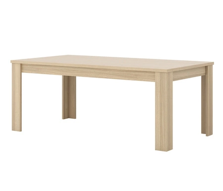 Stół Cuba 100x190 cm dąb samdal stylowy design stabilna konstrukcja świetna propozycja do salonu jadalni i pokoju dziennego