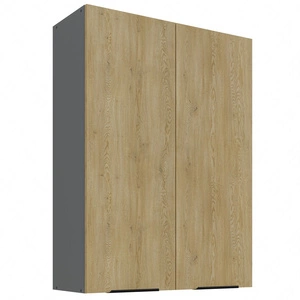 Szafka kuchenna wisząca Corsico 80 G-108 2F metalowe uchwyty krawędziowe szafka odporna na działanie wilgoci i uszkodzenia