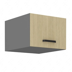 Szafka wisząca Chevron 50 NAGU-36 1F front z ozdobnym dekorem jodełki szafka kuchenna odporna na parę wodną wysoką temperaturę i rozlaną ciecz