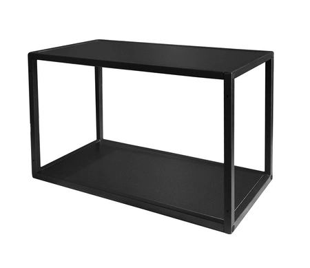 Szafka wisząca Loft 60 G-36 czarna metalowy stelaż stylowa szafka idealna do kuchni